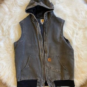Vintage, perfectly worn Carhartt vest